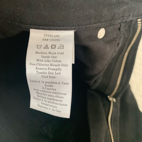 Everlane Curvy Way High Jean in Coal size 26 - Picture 7 of 7